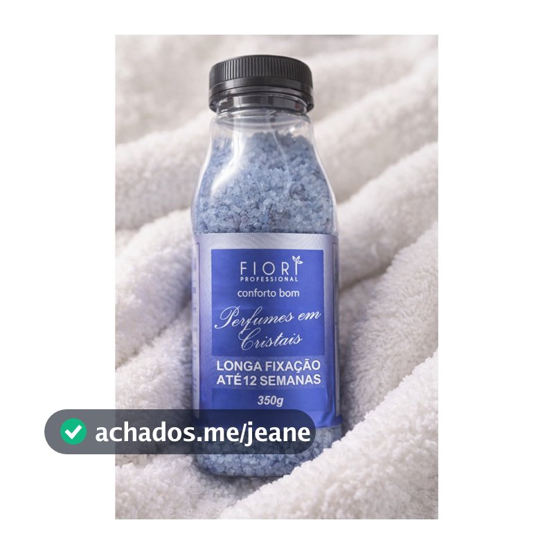 cristais perfumados conforto bom amaciante de roupas 350g
