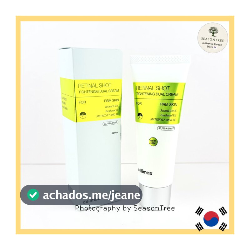 [CELIMAX] Creme Duplo Apertador Vita-A Retinal Shot 50ml/100ml Noturno Coreano