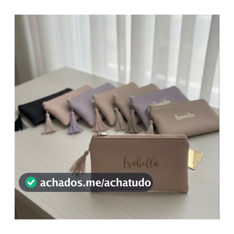 Kit 20 Necessaires Personalizadas | Empresas | Casamento | Formatura | Eventos | Brindes Personalizados