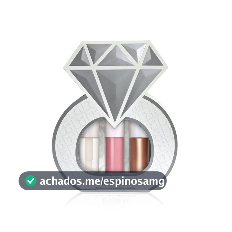 Kit Bride Franciny Gloss Iluminador E Blush Casamento Prata