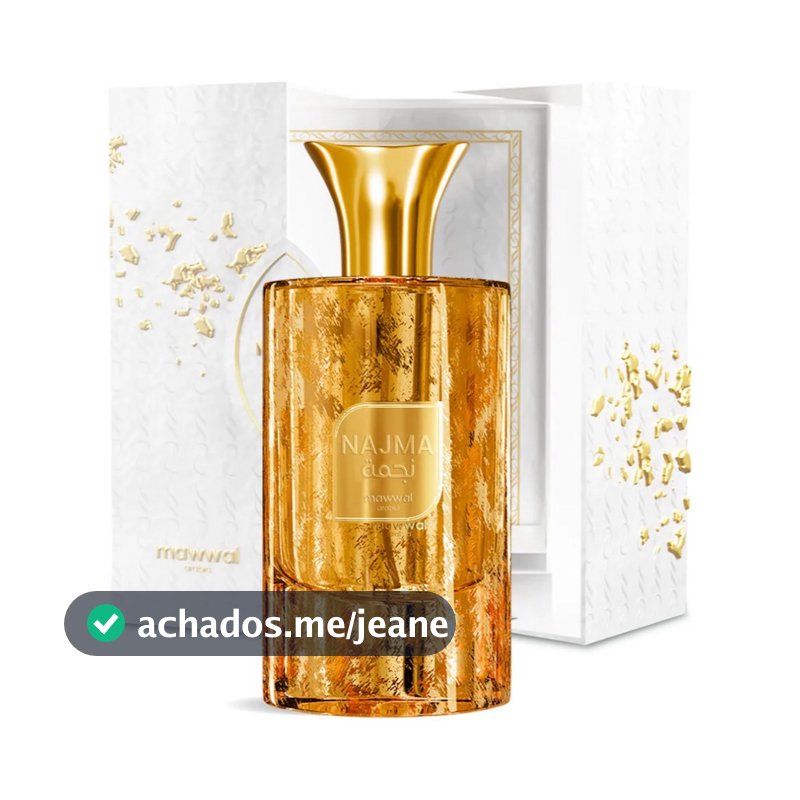 Perfume Árabe Mawwal Najma EDP 100ml Unissex Original Importado