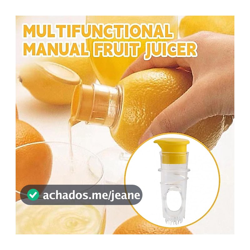 Manual Portátil Espremedor De Laranja Suco Espremer Pulverizador Ferramenta Frutas Limão Imprensa Com Filtro Embutido Pa