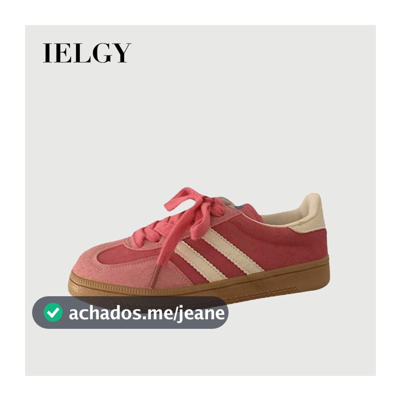 IELGY Retro Hong Kong Estilo Sapatos De Treinamento Feminino Branco Tênis Esportivos Casuais