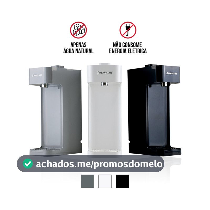 Purificador De Água Não Gela Facile Hidrofiltros Refil C3 Original