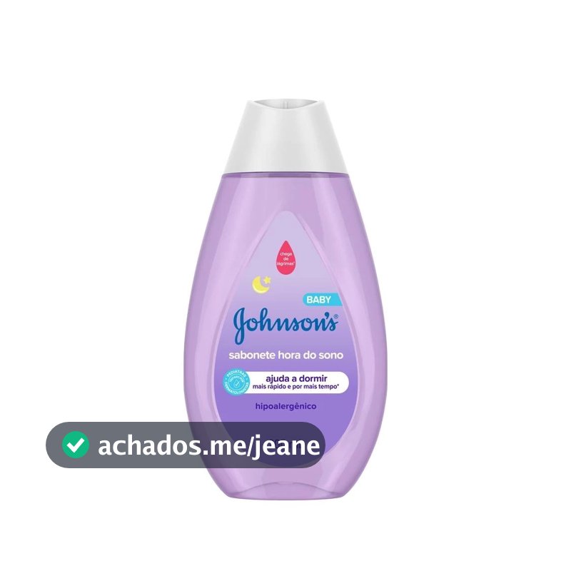 Sabonete Líquido Johnson's Baby Hora do Sono 200ml - Johnson's
