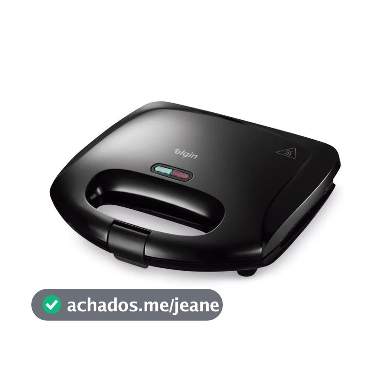Sanduicheira Fast Time Chapa Dupla 800W Elgin