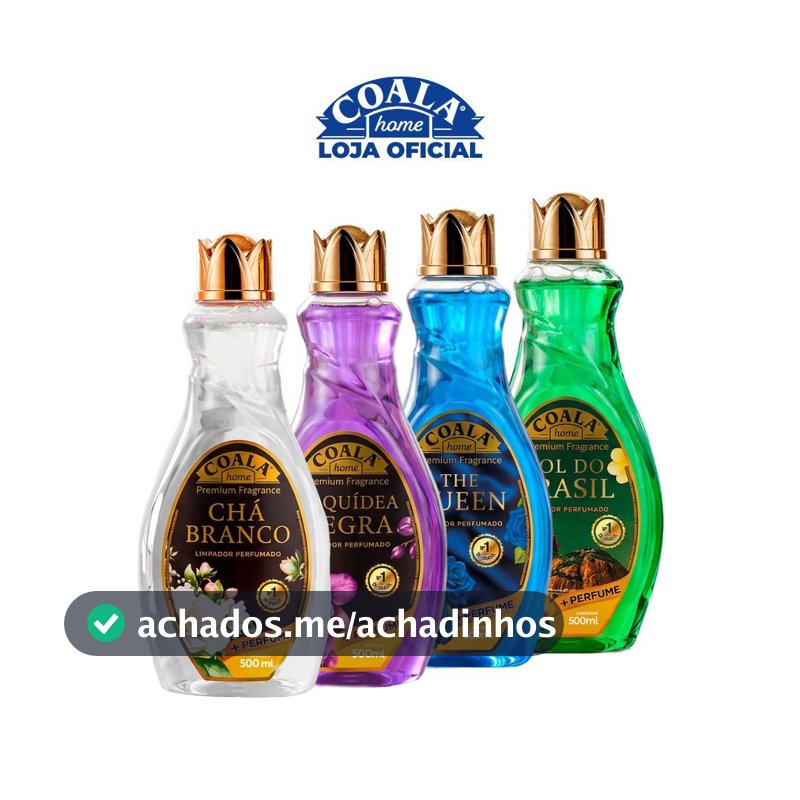 Kit Coala Coleção de Lançamentos - Limpadores Perfumados Coala 500ml