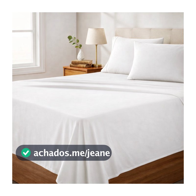 Jogo de Cama 400 Fios Percal Flex Ultra Macio Jogo de Lençol COMPLETO