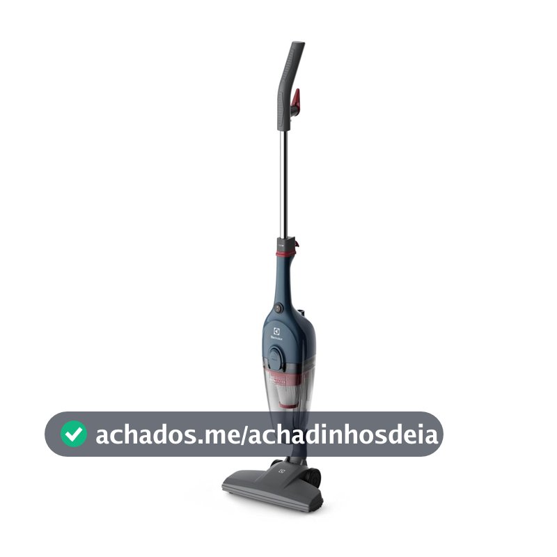 Aspirador de Pó Vertical com Fio Electrolux 1100W 2 em 1 Filtro HEPA Azul (STK13A)