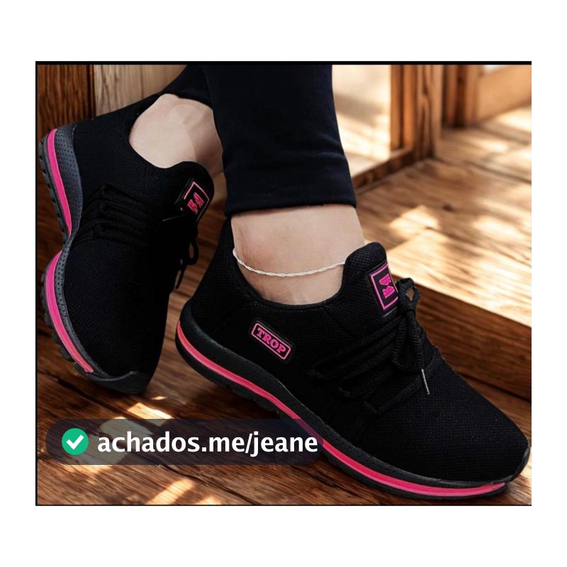 Tênis Feminino Trop Esportivo Academia Caminhada Leve e Confortável