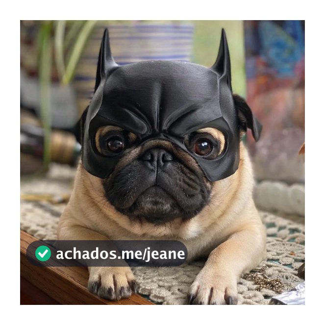 BATDOG A Máscara do Batman Para Cachorros Pet Fantasia Cães Pequenos Pug/Bulldog Acessório Pet  Geek