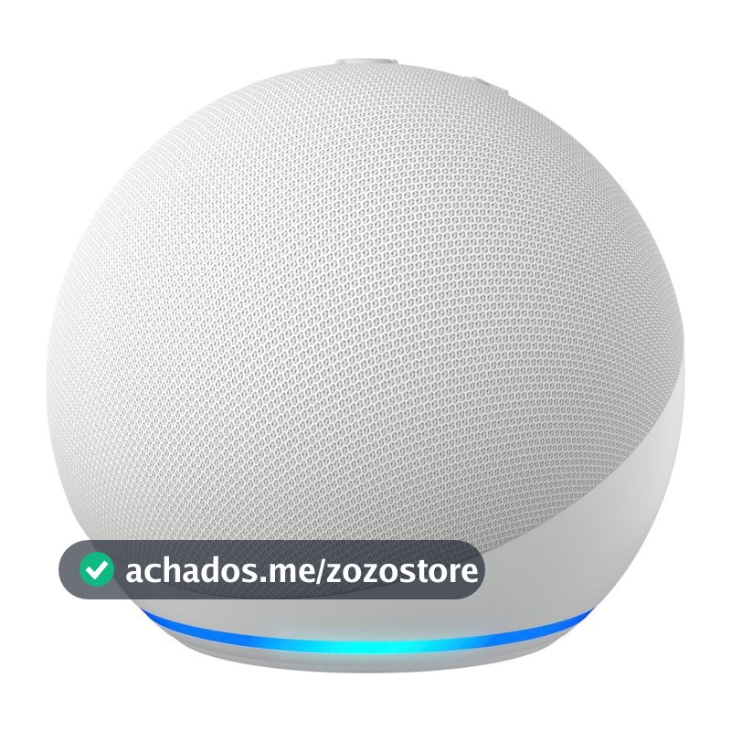 Echo Dot (5ª Geração): Smart Speaker com Alexa - Cor Branca