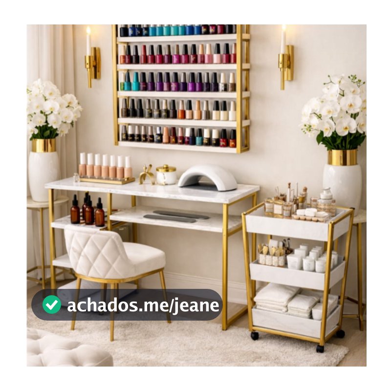 Kit Manicure Completo Profissional MDF/METALON Premium