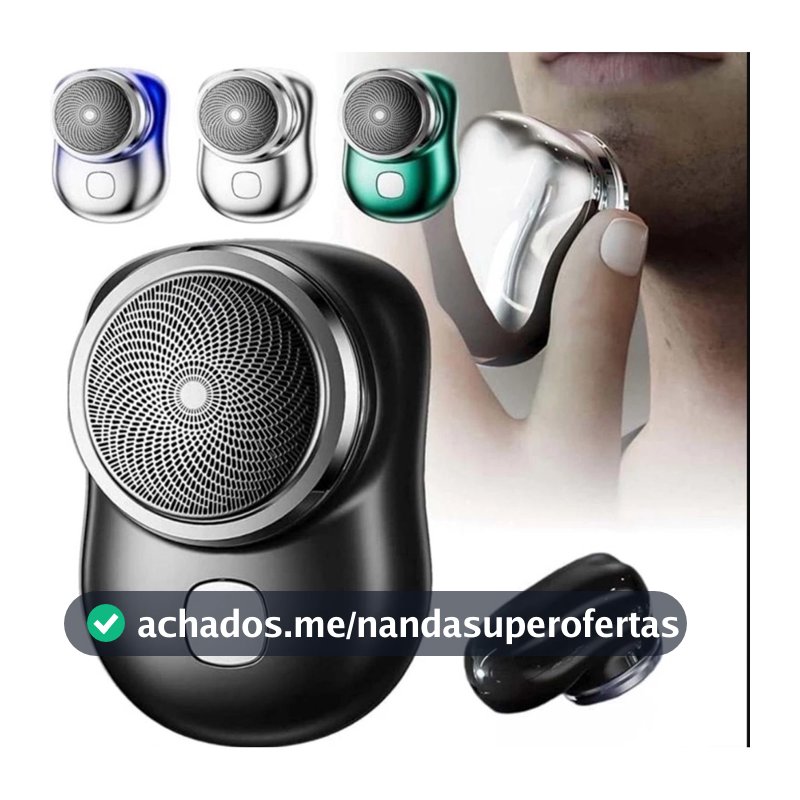 Barbeador EléTrico PortáTil À Prova D'áGua TIPO-C Aparador De Barba De Bolso Promoção Dupla Finalidade   Tipo Bolso