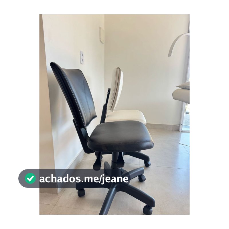 cadeira mocho ergonômica confortável com encosto ajustável