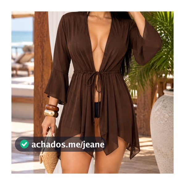 Saida de praia kimono de bico moda verão confortavel Blog fashion top 2026