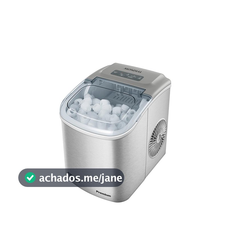 Máquina de Gelo Turbo Ice Premium Mondial MG-12-GI