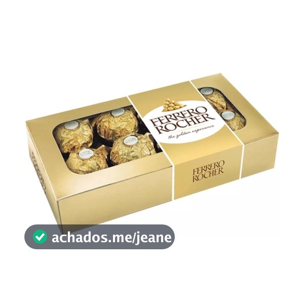 Bombom Ferrero Rocher Com 8 Unidades