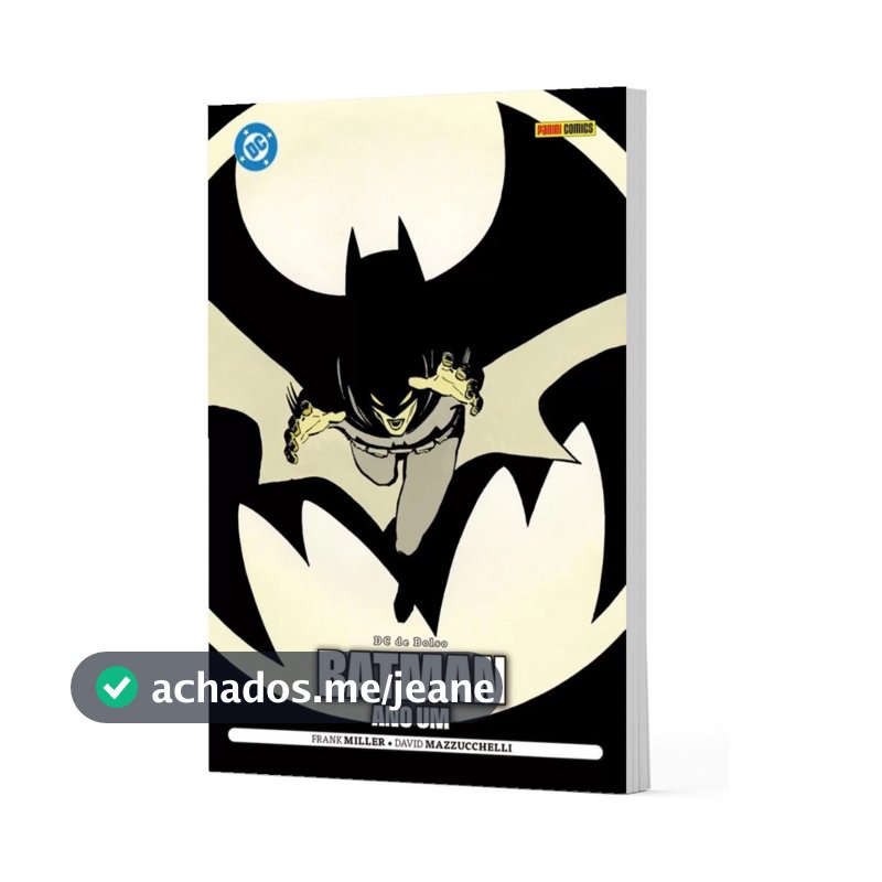 DC - Batman: Ano Um - Novo/Lacrado - DC de Bolso