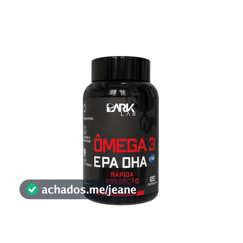 Ômega  3 EPA DHA 120 cápsulas - Dark Lab