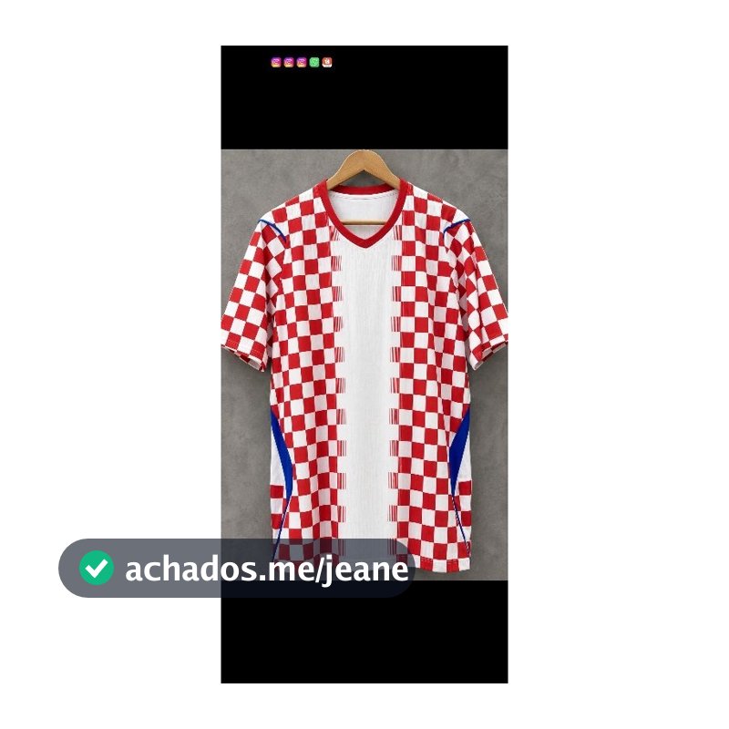 camisa esportiva C r o a c i a