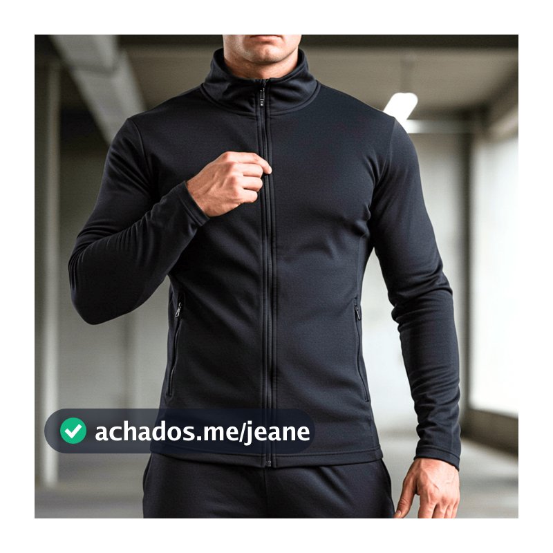 Jaqueta Termica Masculina Malha com Elastano