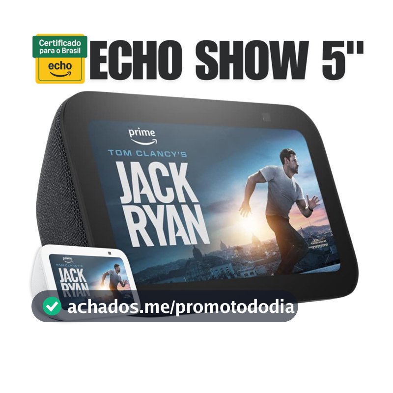 Amazon Alexa Echo Show 5 Smart Display 5.5" 3ª Geração