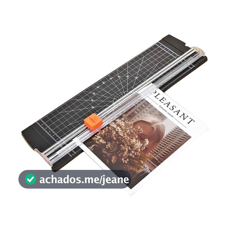 Guilhotina Portátil Cortador De Papel A4 A3, 36.5cmx9.5cm Material Escritório