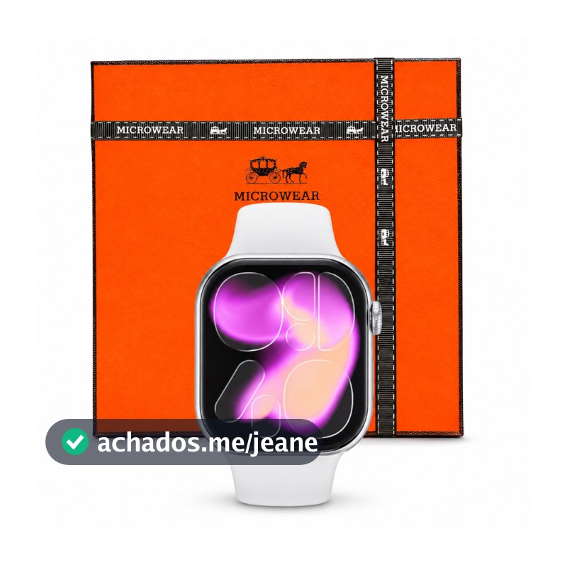 Relógio Smartwatch W11 Pro Mini 42mm Completo Microwear Serie 11 Amoled