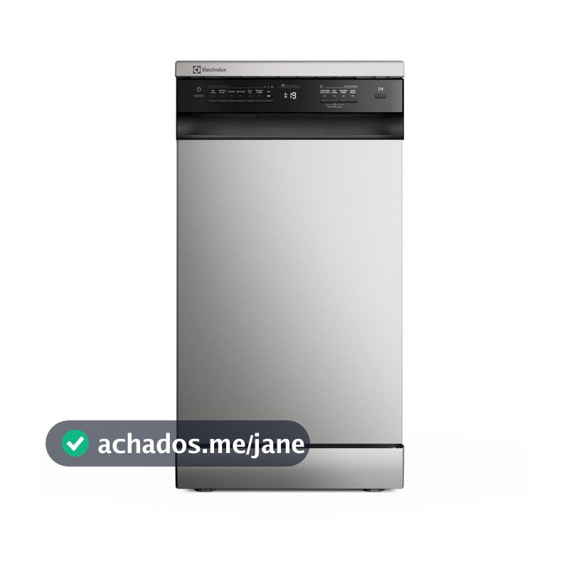 Lava-Louça Electrolux 10 Serviços Inox com Programa Lava & Seca 50 min (LS10E)