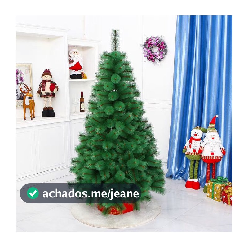 240cm Árvore de Natal Pinheiro Canadense 1.80m 2.1m Árvore de Natal Pinheiro Realista Durável
