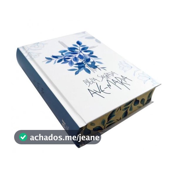 BÍBLIA SAGRADA EDITORA AVE MARIA CAPA FLORES CATOLICA COMPLETA ANTIGO E NOVO TESTAMENTO