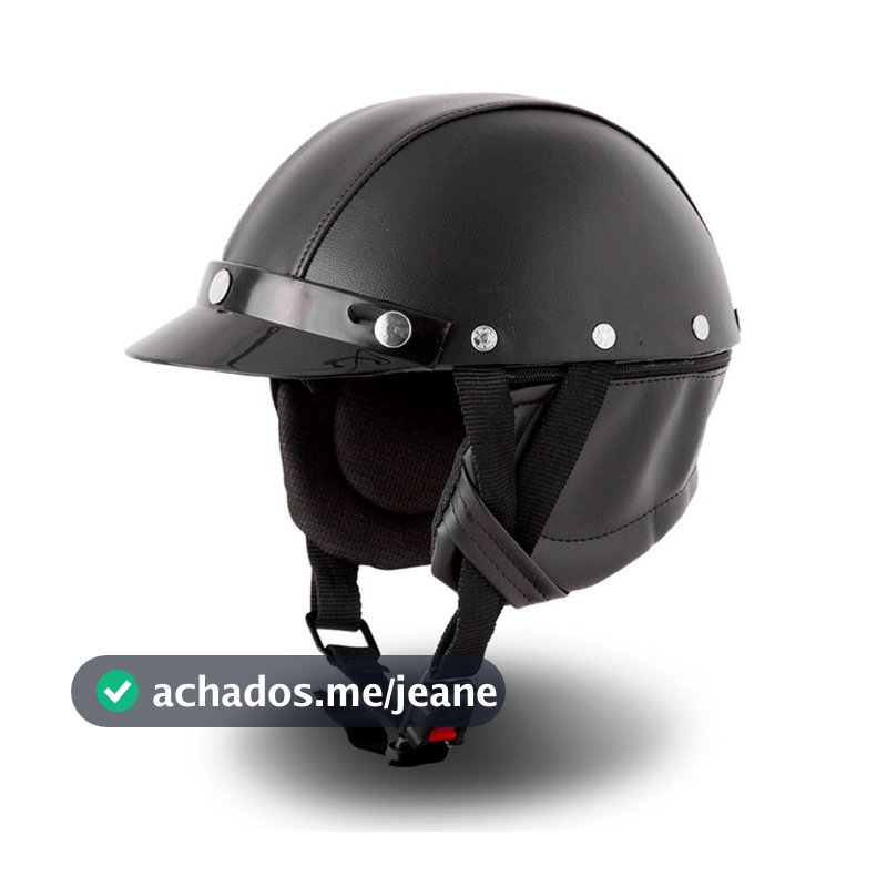 Capacete Com Protetor de Orelha Removível Capacete Custom Scooter Moto Elétrica Bike Ciclismo Novo - Pro Tork