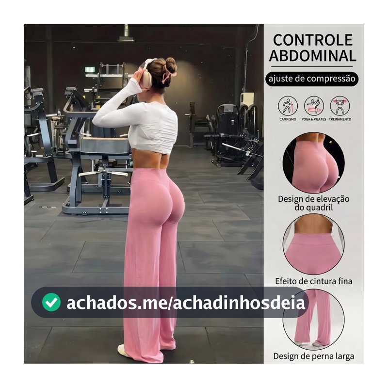 Aura Estilo Calça Flare de Yoga Premium Cintura Alta Modeladora Mais Procurada Conforto Máximo Treino Casual Diário