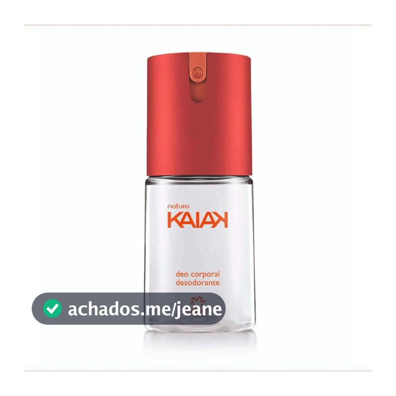 Desodorante corporal Kaiak tradicional feminino 100ml