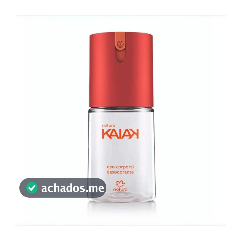 Desodorante corporal Kaiak tradicional feminino 100ml