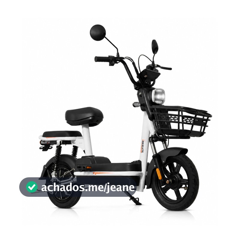 Scooter Elétrica 500W 48V 12Ah Bateria Removível Autopropelida Smart Bikelete