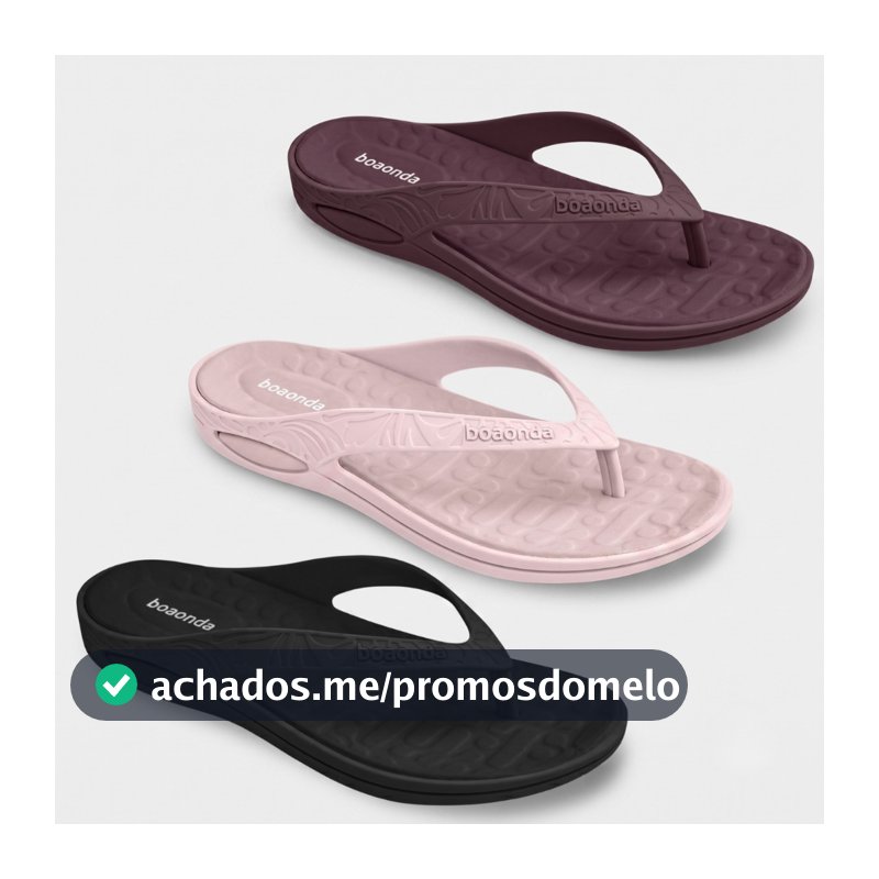 Chinelo Feminino Lilly Ortopédico BoaOnda Anatomico Fascite Plantar Esporão