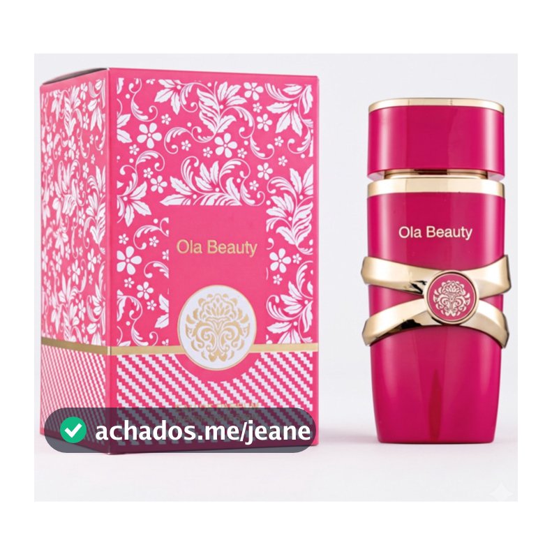 Perfume Feminino 30ML/100ML Ola Beauty Eau de Parfum Árabe Alta Fixação Fragrância Floral Premium Sofisticado