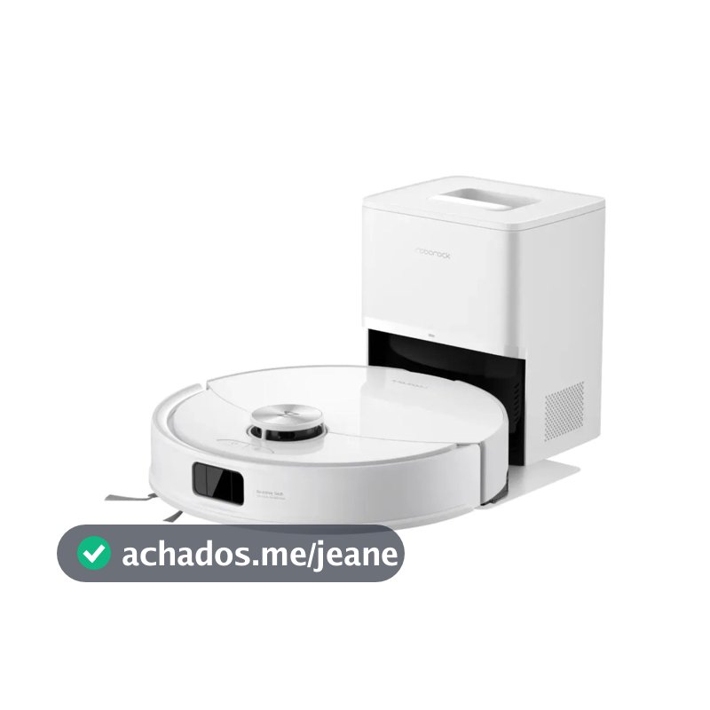 ROBÔ ASPIRADOR DE PÓ ROBOROCK Q10 ULTRA INTELIGENTE BRANCO 127V