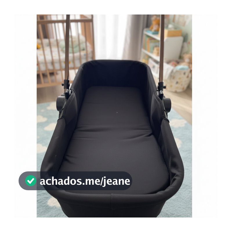 Colchão Carrinho Moises Colchonete Fronha 100% Algodão Menino Menina Neutro Confortável