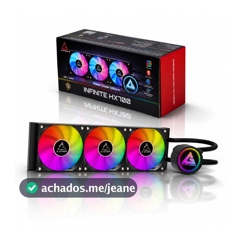 Water Cooler GStorm HX700 ARGB 360mm 320W Intel AMD