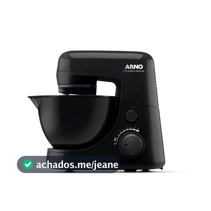 Batedeira Planetária Nova Deluxe 270W 4,1L 8 Velocidades - Arno