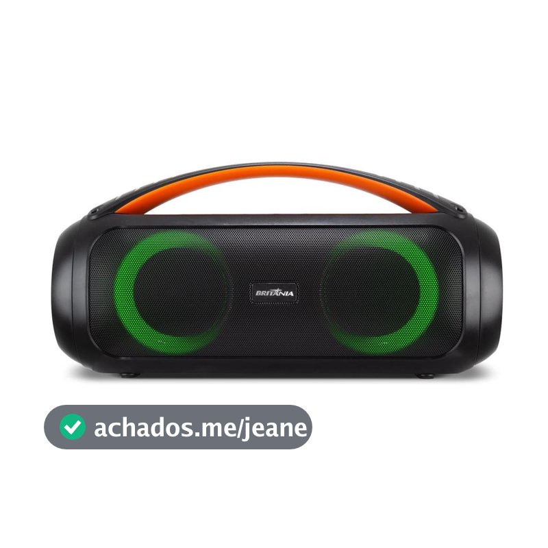 Caixa de Som Speaker Britânia Extreme 200W BBS200BT