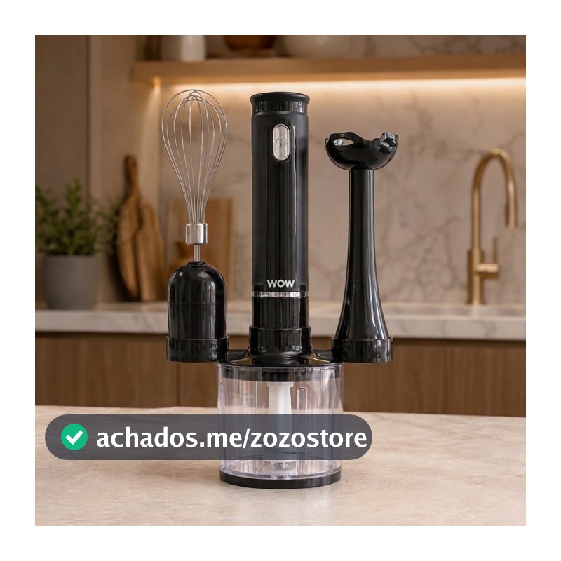 Mixer Vertical Processador De Alimento Turbo 110v