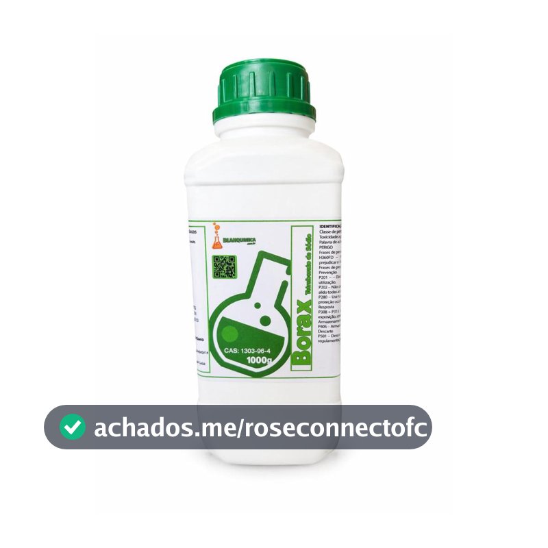 Borax - Tetraborato de sódio - 1kg