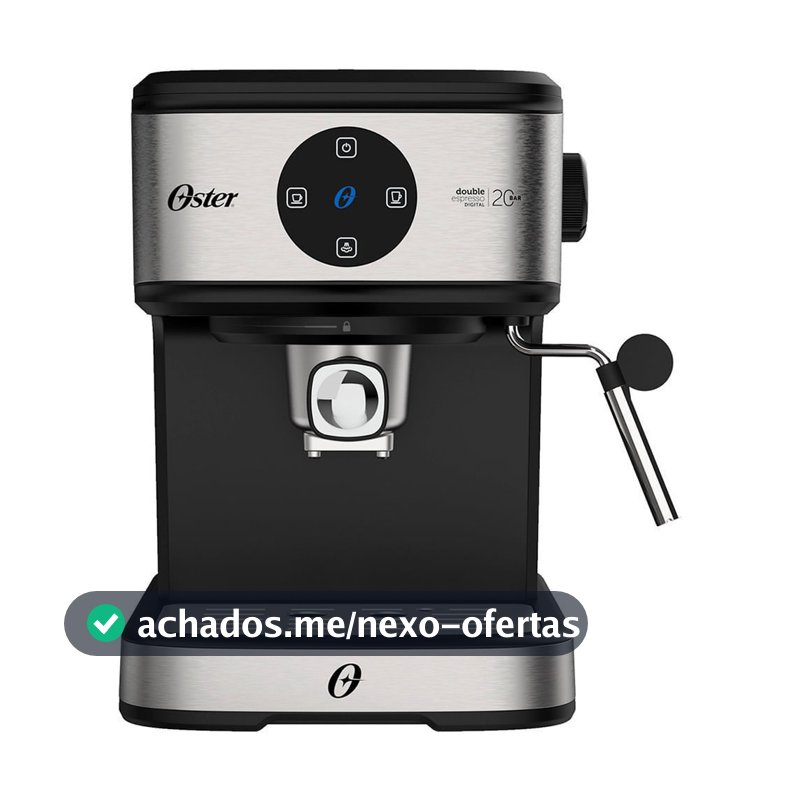 Cafeteira Espresso Double Digital Oster para Cápsula e Pó