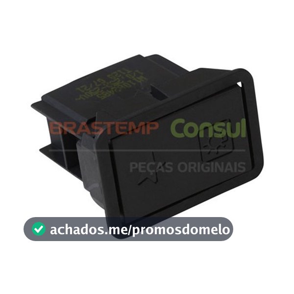 Interruptor Flat Fogão Brastemp 5 Bocas W11082485