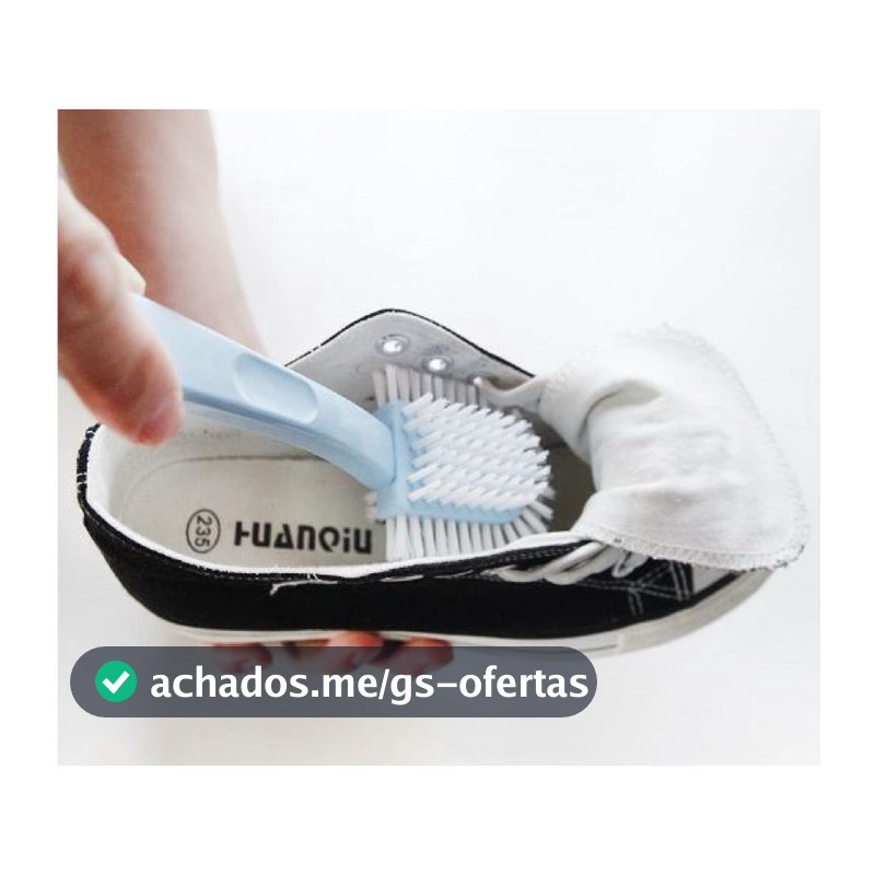 Escova Limpeza em Tênis Sapatos Com múltiplos Lado.