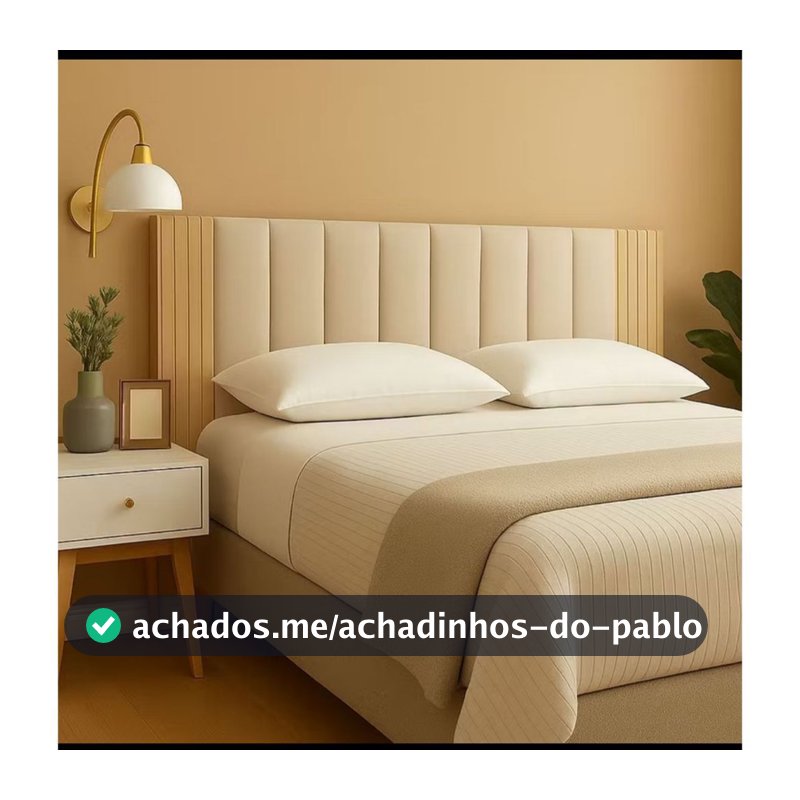 kit Completo Cabeceira + Painel Ripado MDF Para Cama Casal,Solteiro - ENVIO FULL